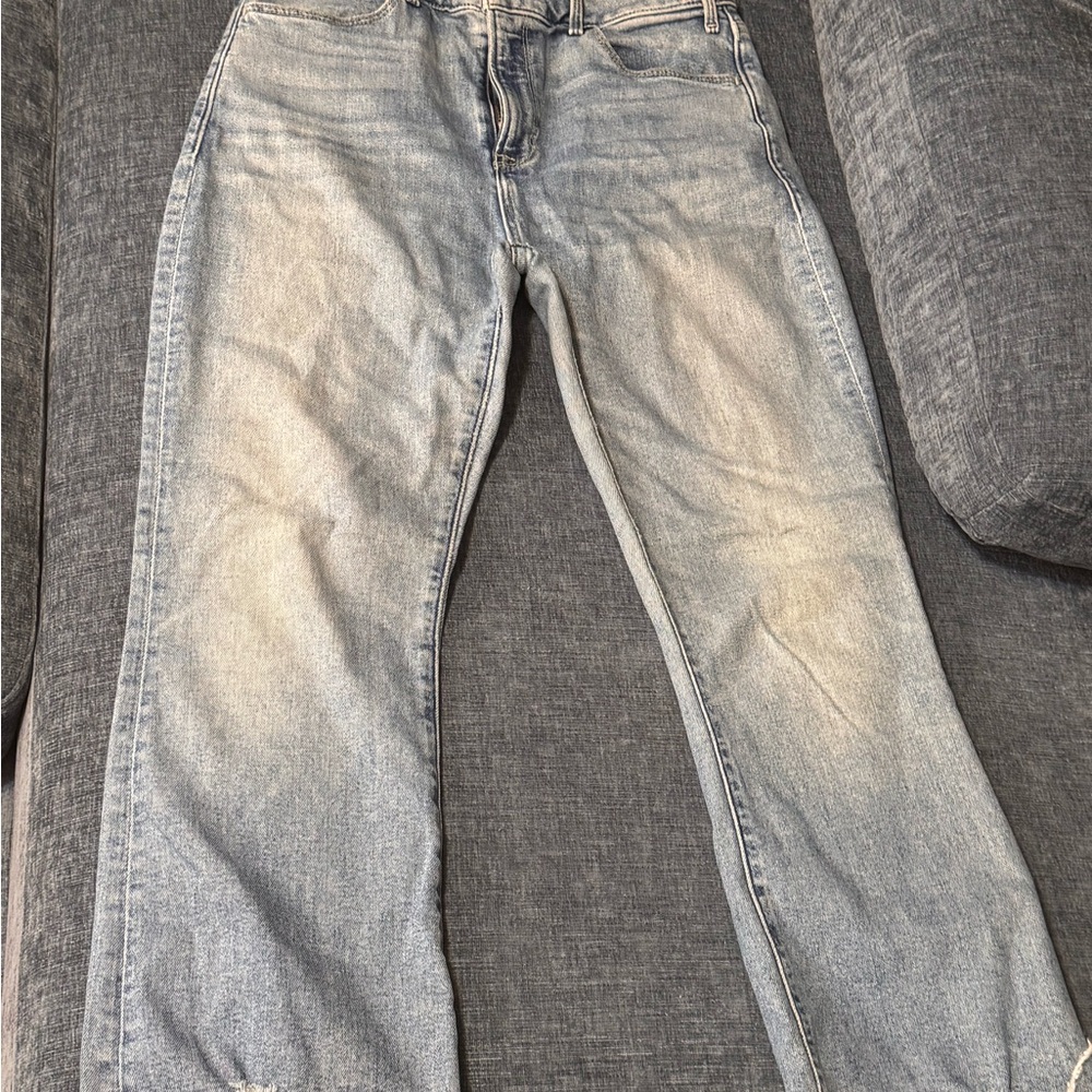 Light Blue Women's Jeans (A&F)